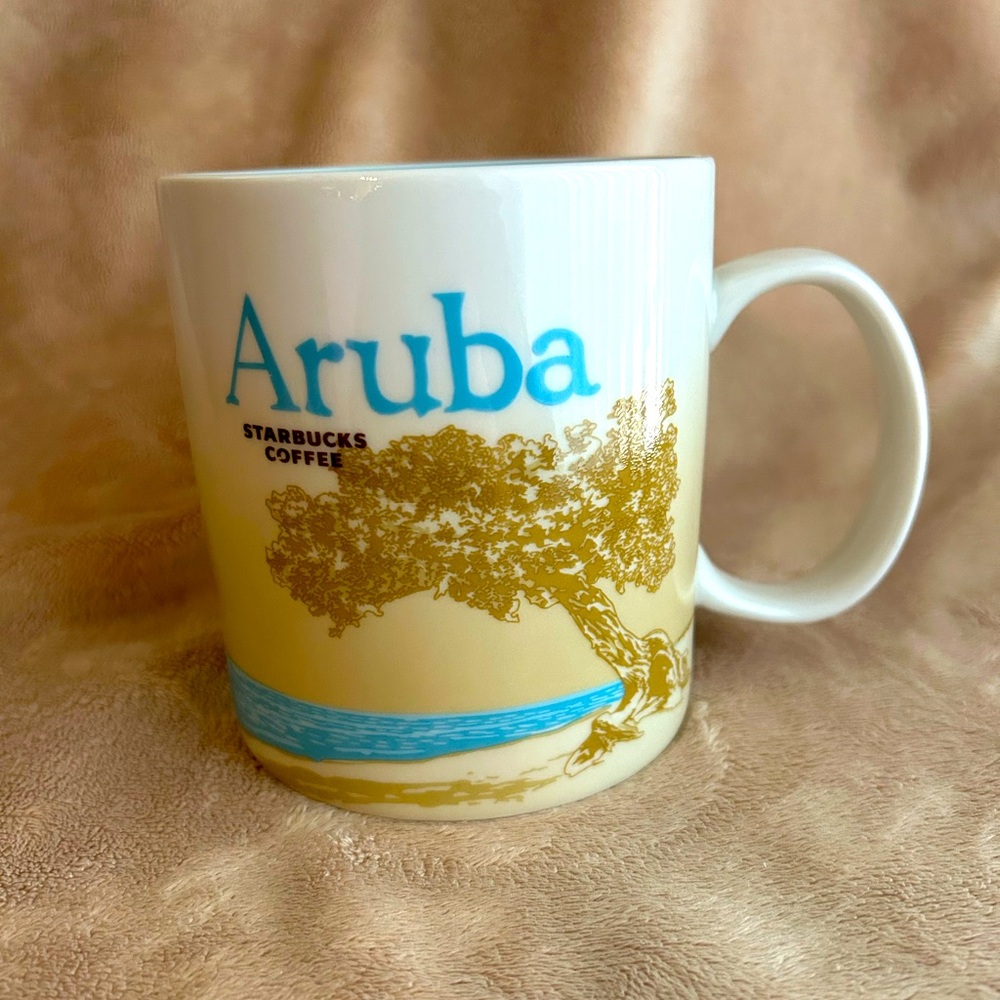 Starbucks “you are here” collection Aruba mug 16oz.